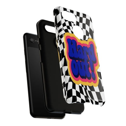 "Hard Out" Mobile Phone Case (blue)