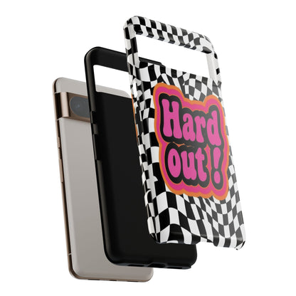 "Hard Out" Mobile Phone Case (pink)