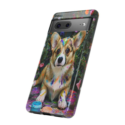 "Paint It Corgi" Mobile Phone Case