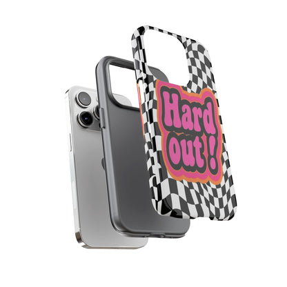 "Hard Out" Mobile Phone Case (pink)