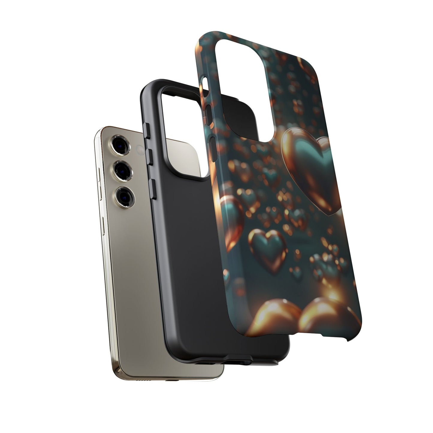 "Hearts on Repeat" Mobile Phone Case