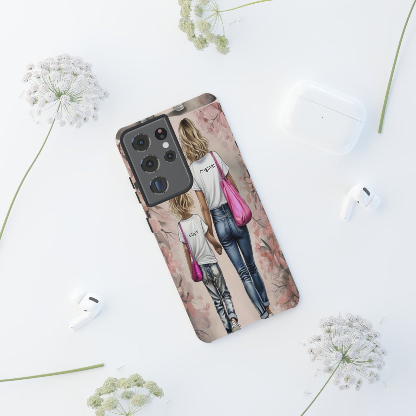 "Mother and Daughter" Mobile Phone Case