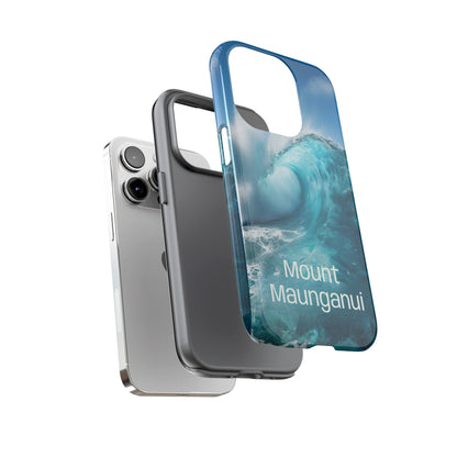 "Mount Maunganui" Mobile Phone Case (green)