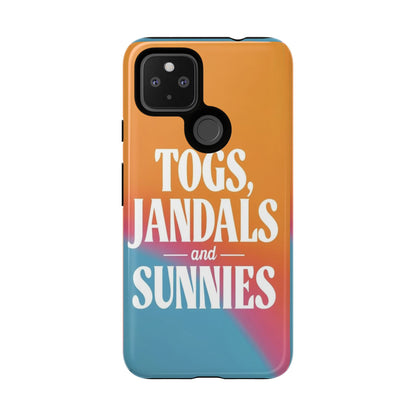 "Togs, Jandals and Sunnies" Mobile Phone Case