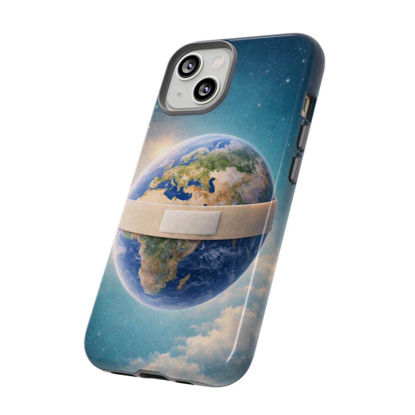 Earth Band Tough Case — Protective Planet Phone Case with Global Design