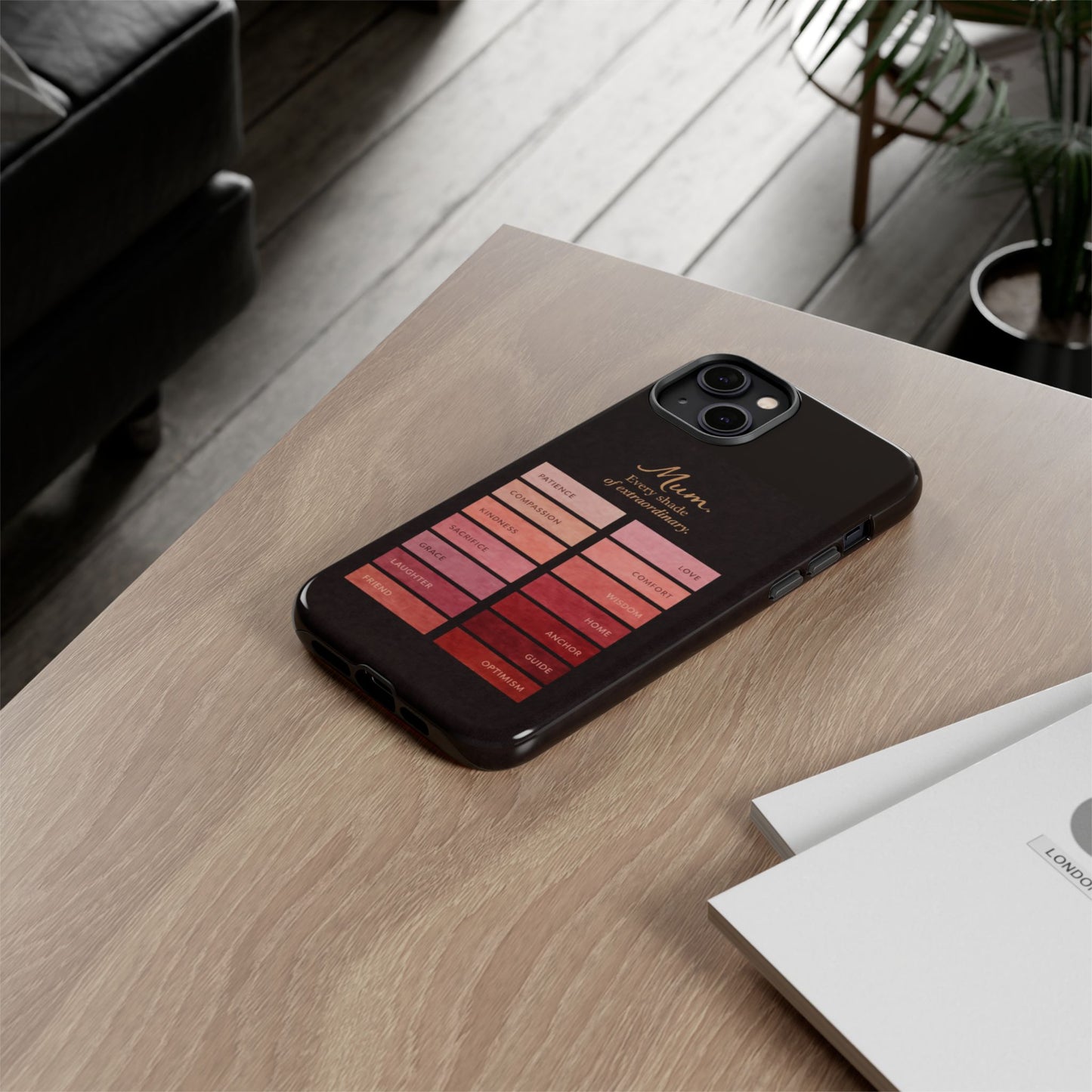 "Every Shade of Extraordinary" Mobile Phone Case (blush)