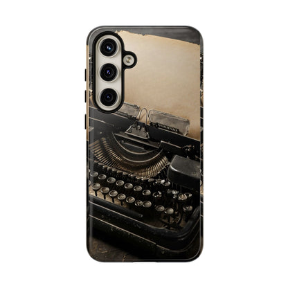 "Fade in. A Writer at the Cusp of Genius" Mobile Phone Case