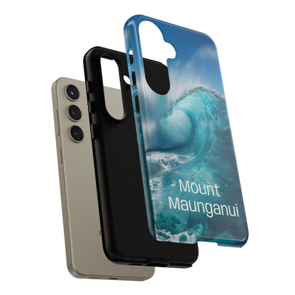 "Mount Maunganui" Mobile Phone Case (green)