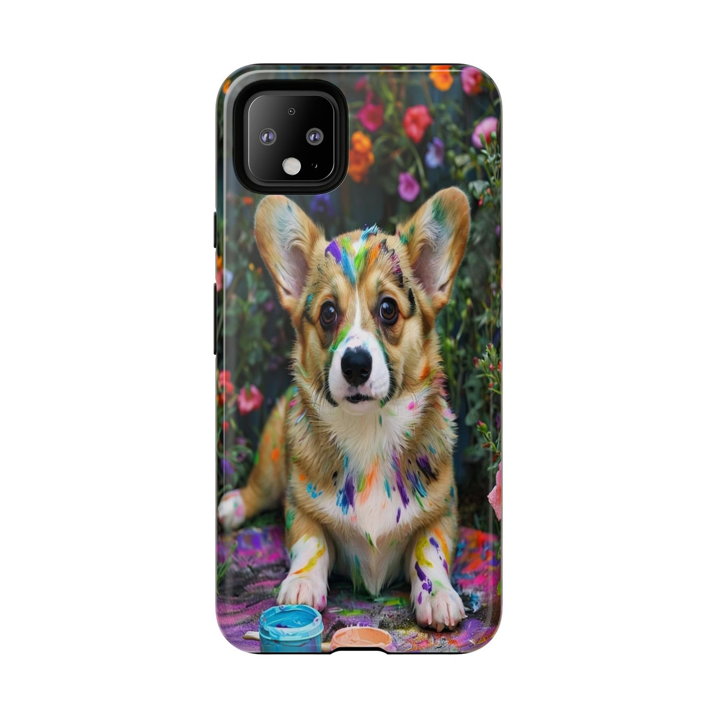 "Paint It Corgi" Mobile Phone Case