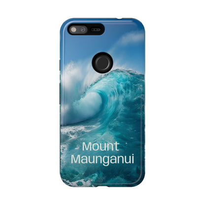 "Mount Maunganui" Mobile Phone Case (green)