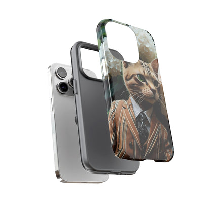 "The Feline Aristocrat" Mobile Phone Case
