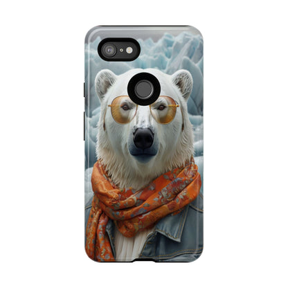 "Urban Zen Polar Bear" Mobile Phone Case