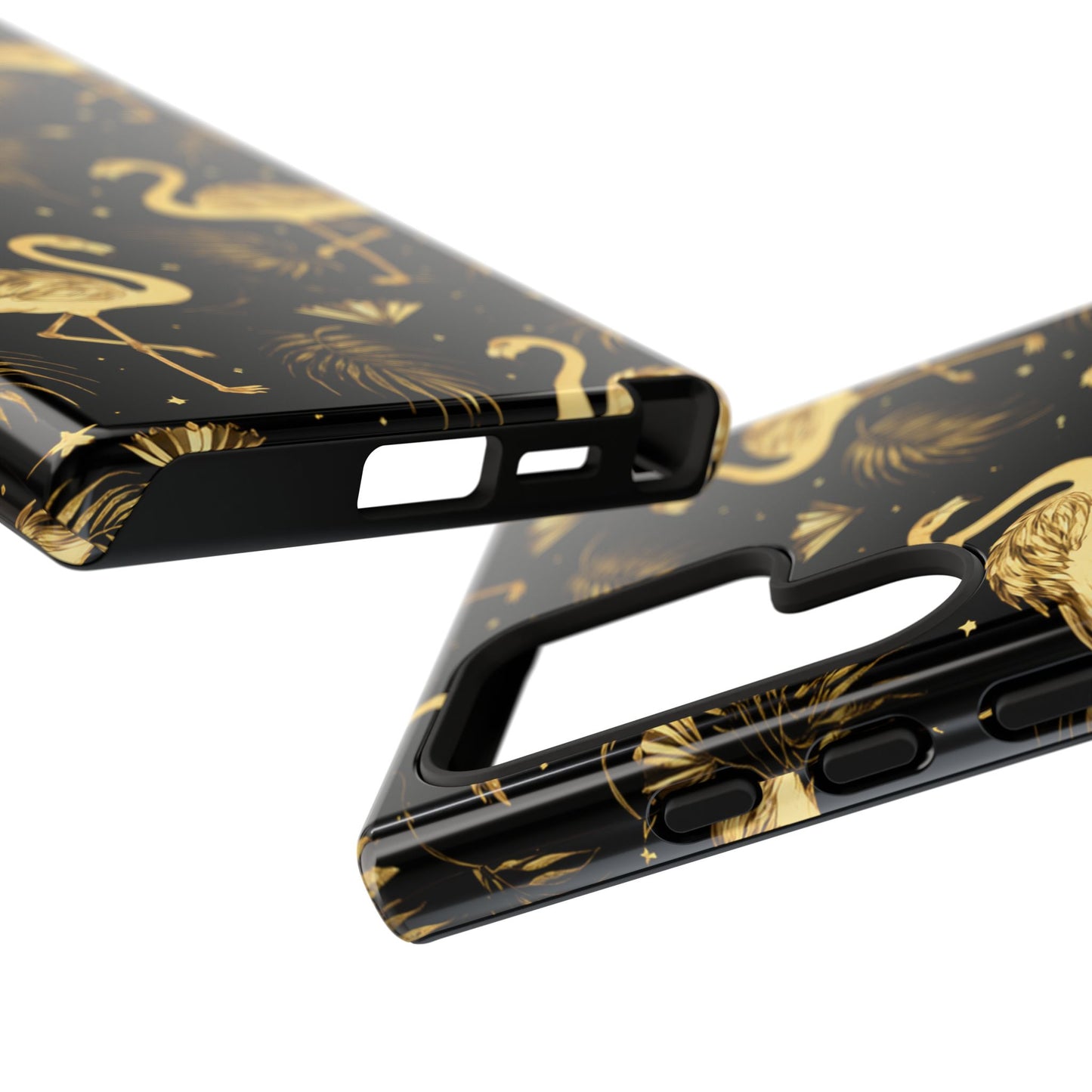 "Gold Flamingo" Mobile Phone Case