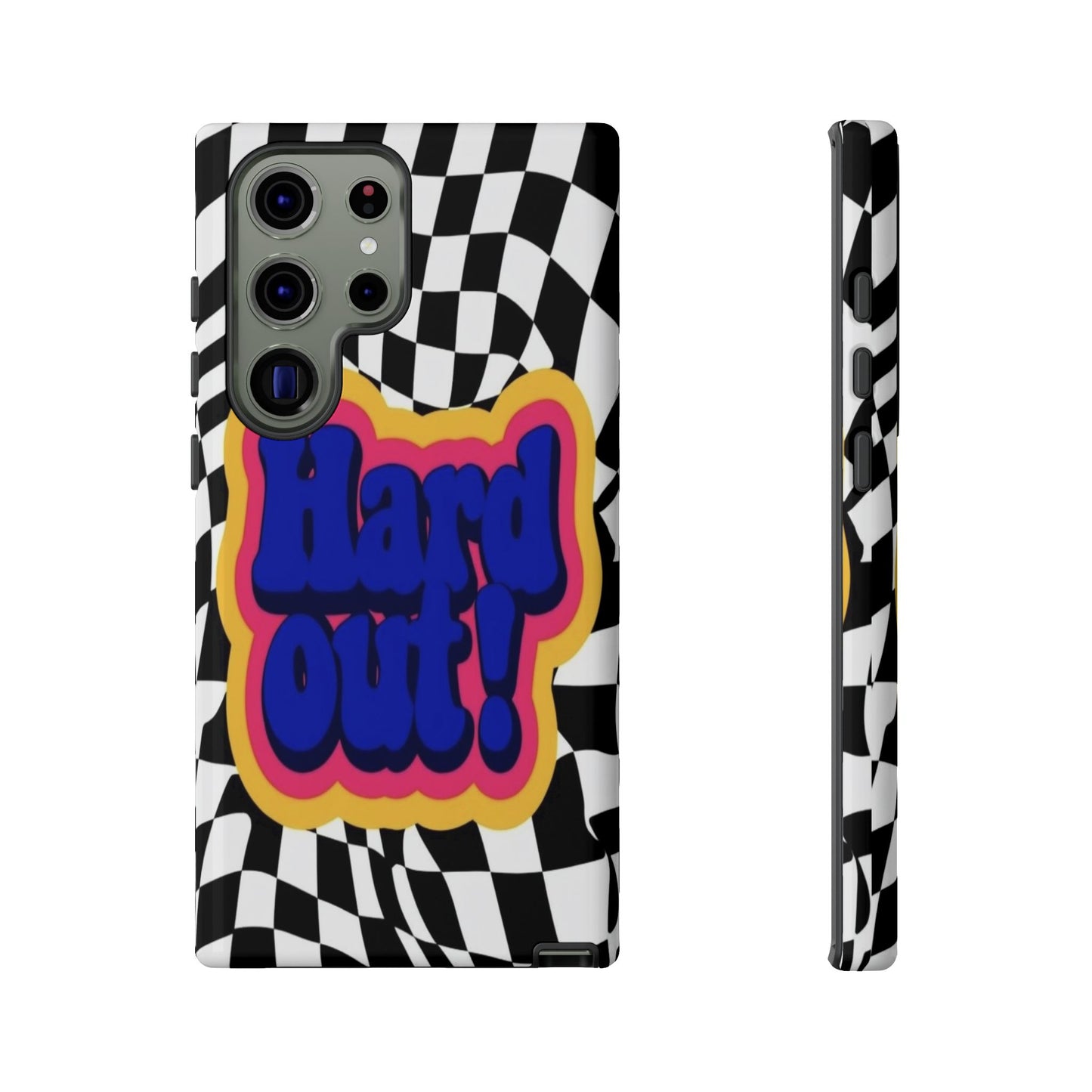 "Hard Out" Mobile Phone Case (blue)