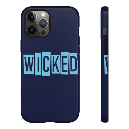 "Wicked" Mobile Phone Case (blue)