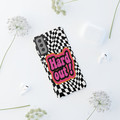 "Hard Out" Mobile Phone Case (pink)