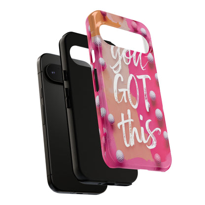 "You got This" (golf edition) Mobile Phone Case (pink)