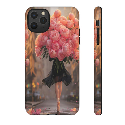 "Plie and Peonies" Mobile Phone Case