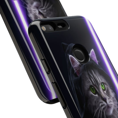 "Jedi Whisker" Mobile Phone Case (purple)