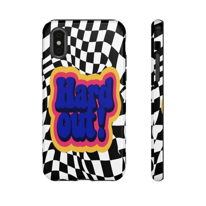"Hard Out" Mobile Phone Case (blue)