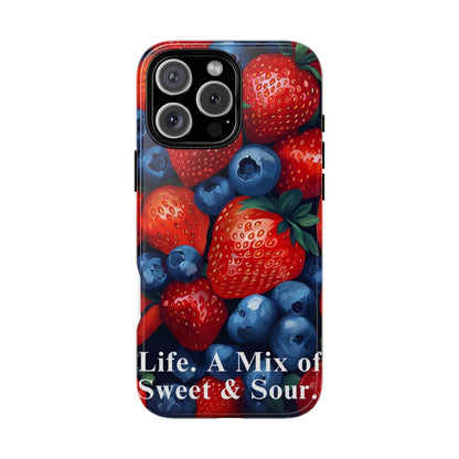 "Life. A Mix of Sweet and Sour" Mobile Phone Case