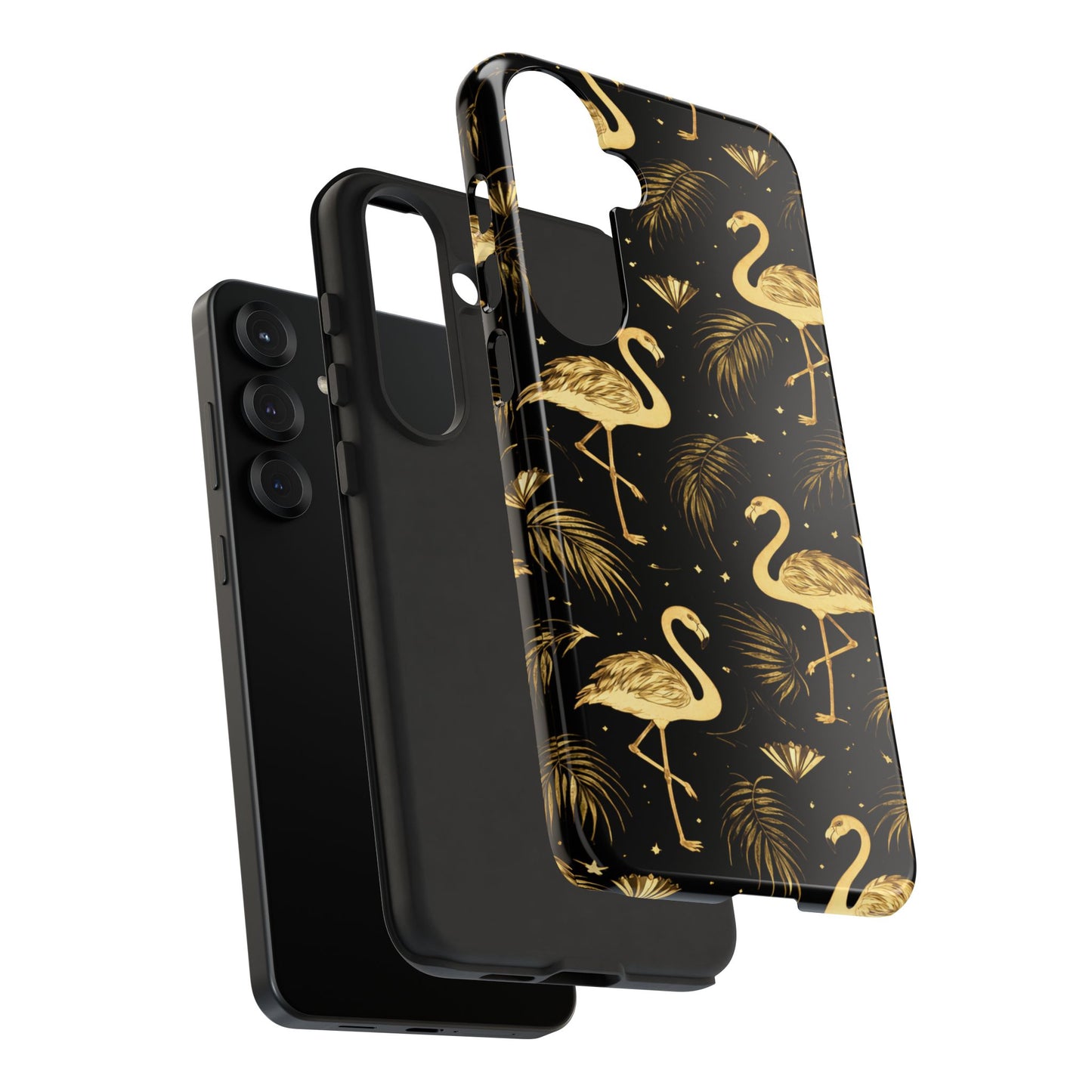 "Gold Flamingo" Mobile Phone Case