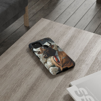 "The Genteel Bull" Mobile Phone Case