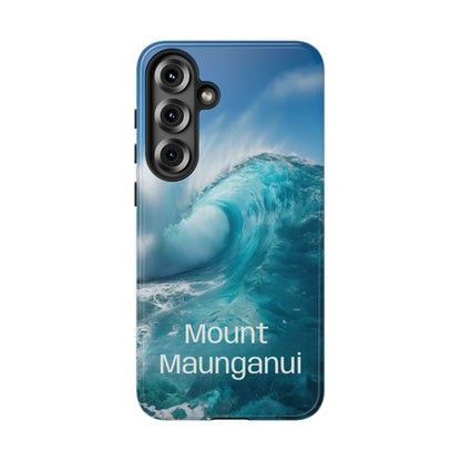 "Mount Maunganui" Mobile Phone Case (green)