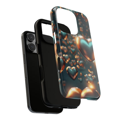 "Hearts on Repeat" Mobile Phone Case