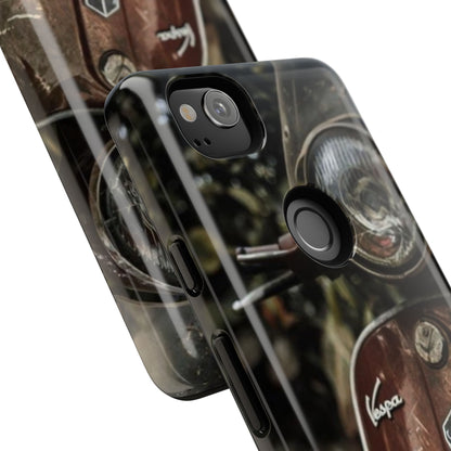 "Vespa. Old Soul, Full Tank" Mobile Phone Case