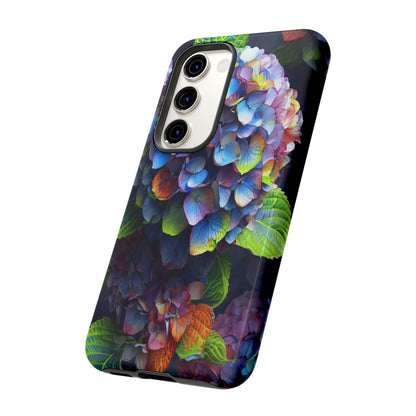 "Blue Mood, Bloom Mood" Mobile Phone Case