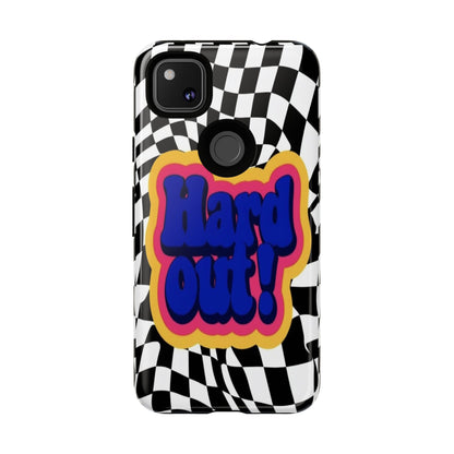 "Hard Out" Mobile Phone Case (blue)