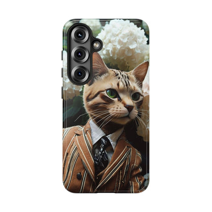 "The Feline Aristocrat" Mobile Phone Case