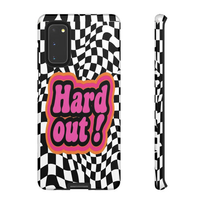 "Hard Out" Mobile Phone Case (pink)