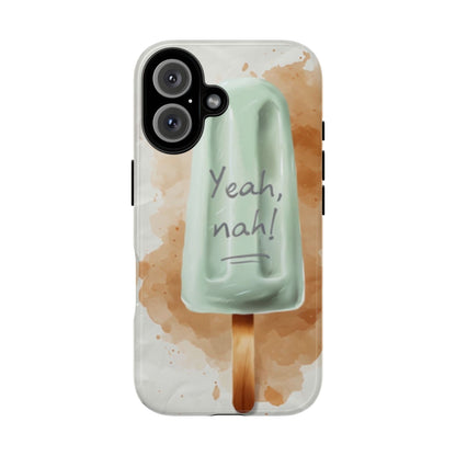 "Yeah, nah! Iceblock" Mobile Phone Case