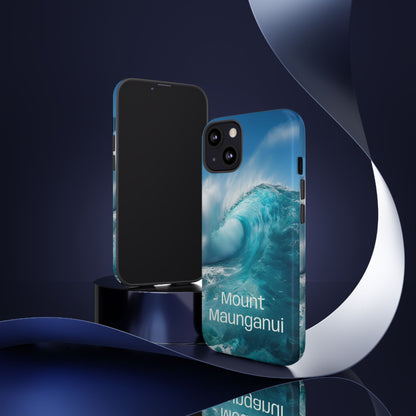 "Mount Maunganui" Mobile Phone Case (green)