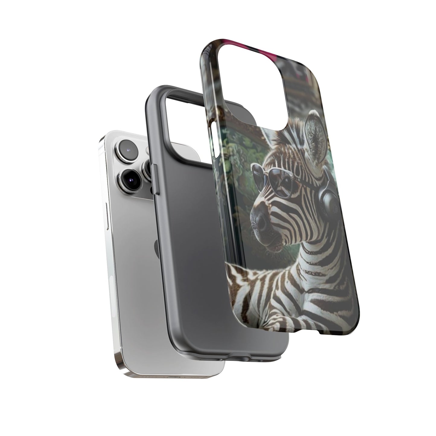"Zebra Beats" Mobile Phone Case