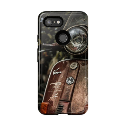 "Vespa. Old Soul, Full Tank" Mobile Phone Case