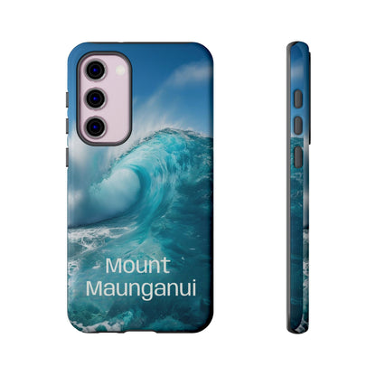 "Mount Maunganui" Mobile Phone Case (green)