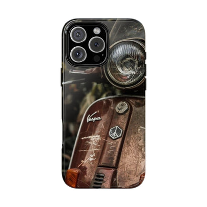 "Vespa. Old Soul, Full Tank" Mobile Phone Case