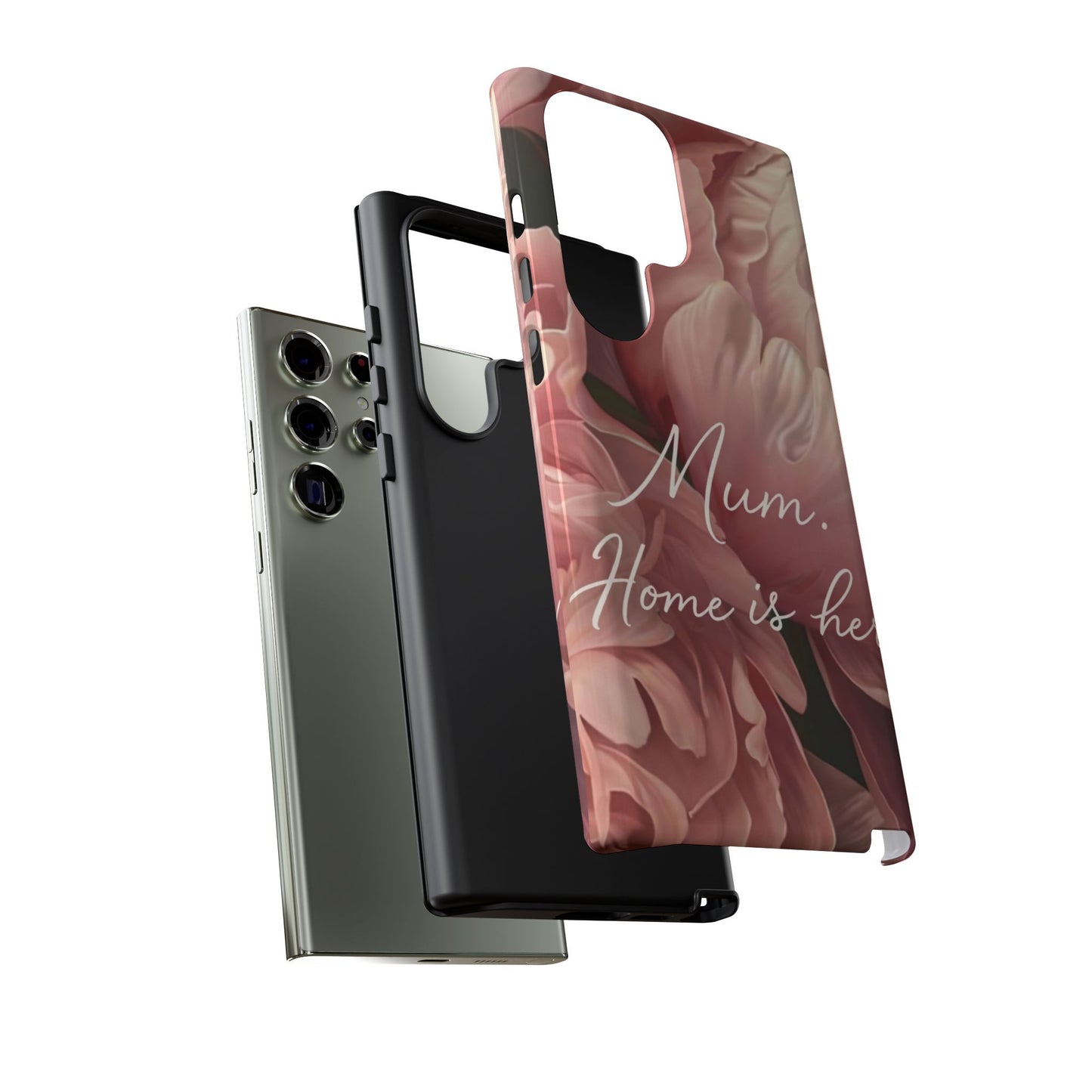 "Mum. Home is Her" Mobile Phone Case