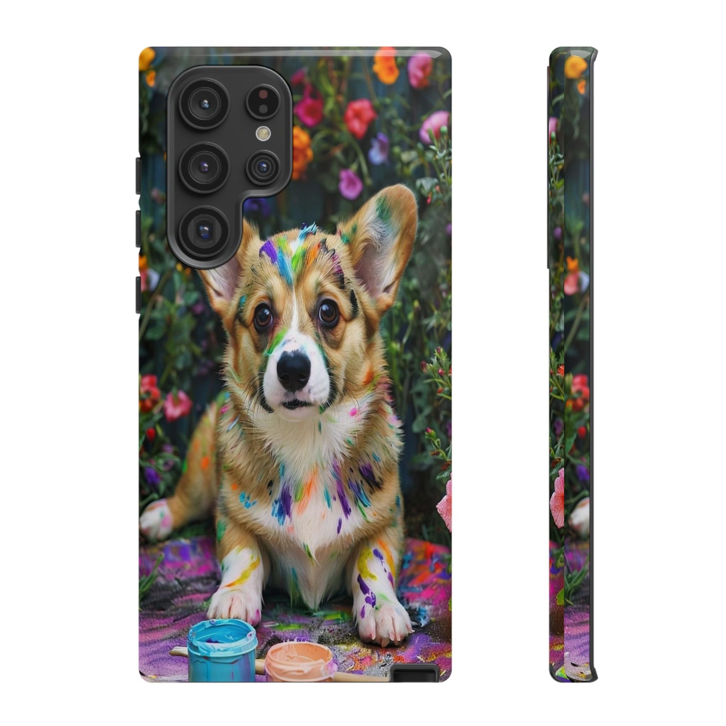 "Paint It Corgi" Mobile Phone Case