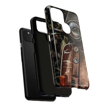 "Vespa. Old Soul, Full Tank" Mobile Phone Case