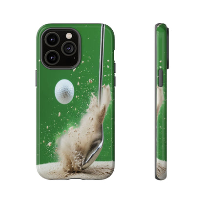 "Bunker Shot" Mobile Phone Case (light green)