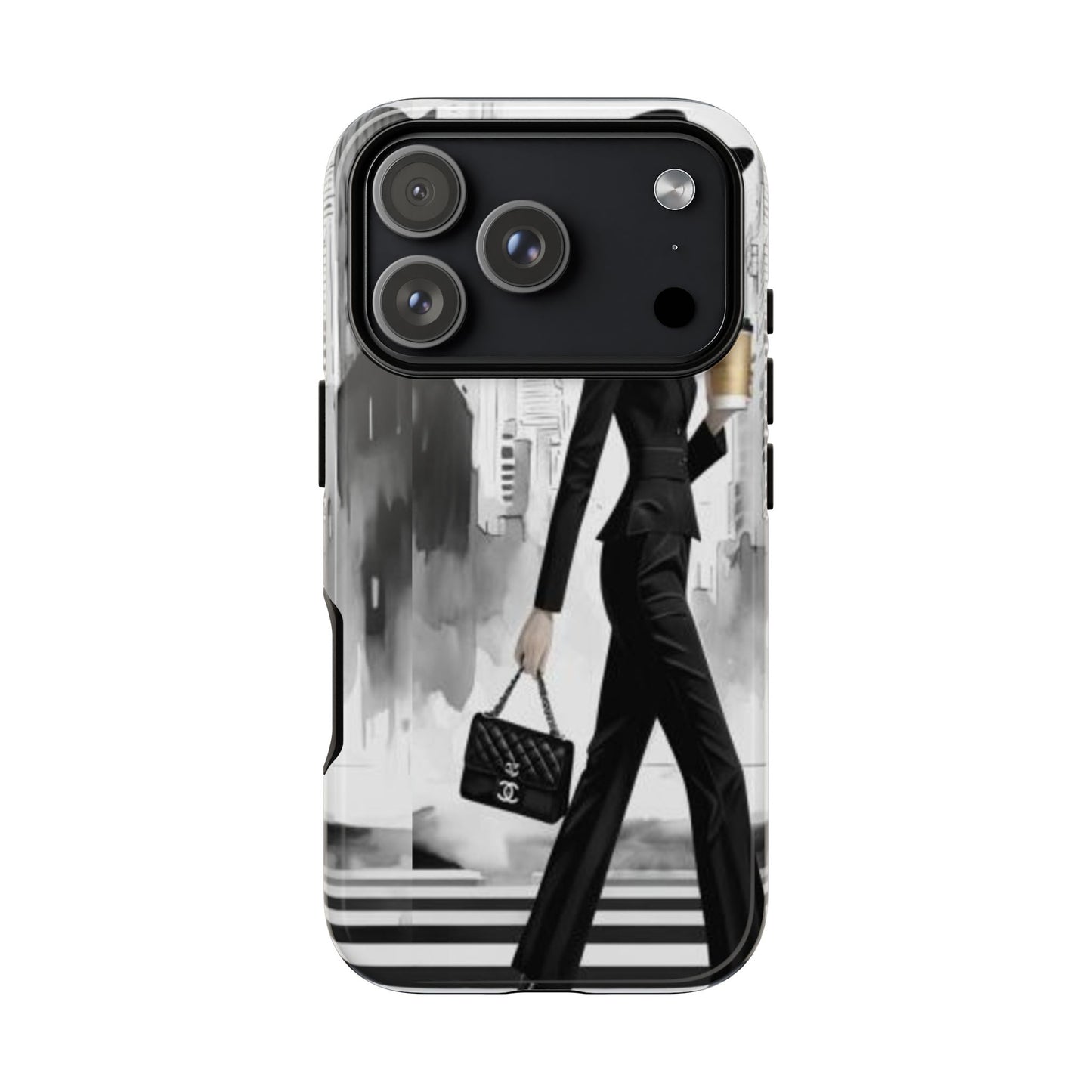 "Chic City Stroll" Mobile Phone Case