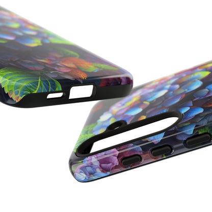 "Blue Mood, Bloom Mood" Mobile Phone Case