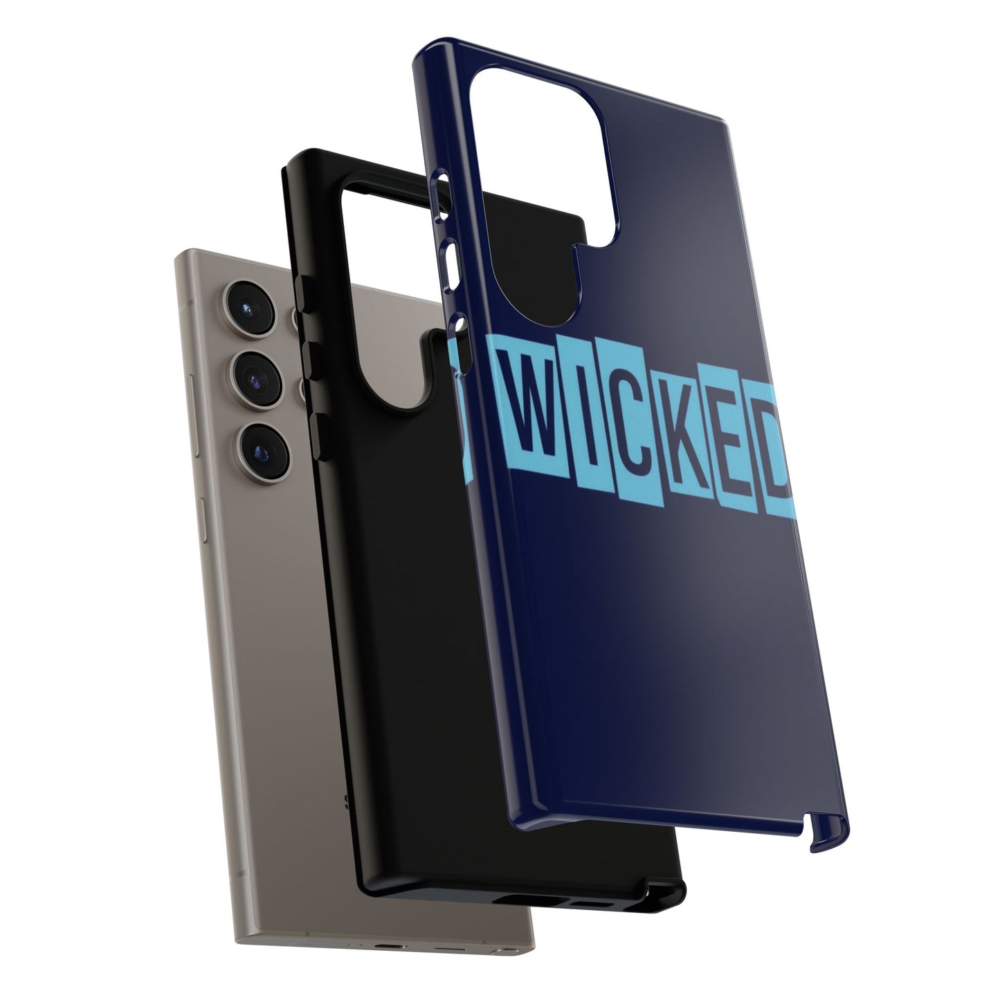 "Wicked" Mobile Phone Case (blue)