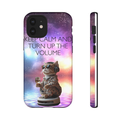 "Keep calm and turn up the Volume" Mobile Phone Case (mix)
