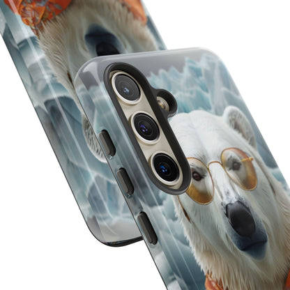 "Urban Zen Polar Bear" Mobile Phone Case