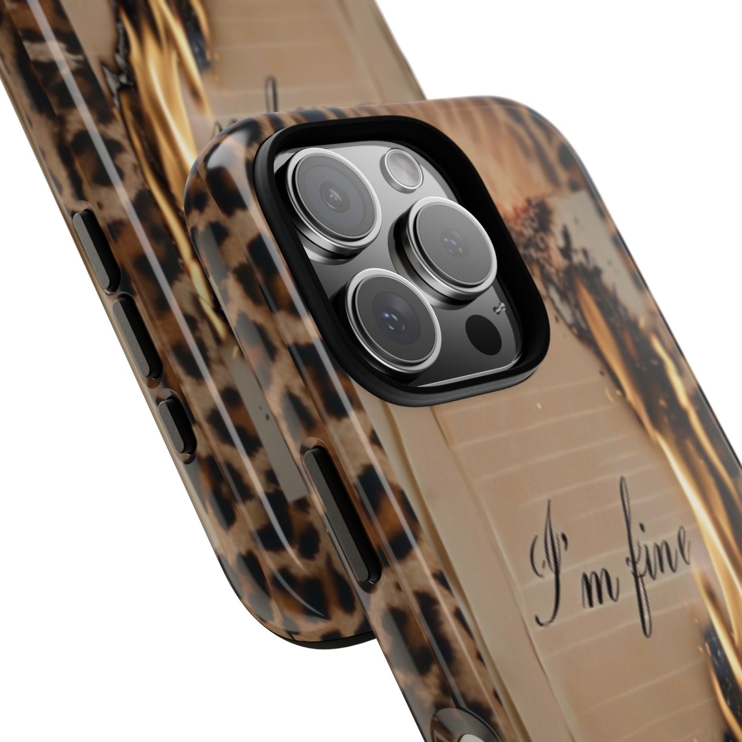 "I Am Fine" Mobile Phone Case